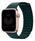 Pulseira Couro Loop Magnética Verde Floresta Compatível com Apple Watch na internet