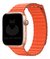 Pulseira Couro Loop Magnética Laranja Compatível com Apple Watch - comprar online