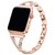 Pulseira Aço Slim Strass Rose Gold Compatível com Apple Watch - comprar online