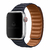 Imagem do Pulseira Elos Couro Azul Tinto Compatível Apple Watch