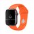 Pulseira Sport Silicone Laranja Compatível com Apple Watch na internet