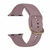 Pulseira Silicone Fecho Clássico Mauve Compatível com Apple Watch - loja online