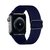 Pulseira Nylon Solo Azul Meia Noite Compatível com Apple Watch
