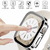 Case Proteção Vidro Flat Prata Compatível Com Apple Watch na internet