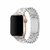 Imagem do Pulseira Elos Ajustável por Botão Prata Compatível com Apple Watch