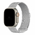 Imagem do Pulseira Aço Milanes Prata Compatível com Apple Watch