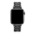 Pulseira Aço Elos Quadrada Preto Compatível com Apple Watch