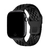 Pulseira Silicone Esportiva Aerion Preto Compatível com Apple Watch