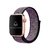 Pulseira Nylon Loop Preto Roxo Compatível com Apple Watch - Baú do Viking