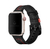 Pulseira Couro Line Rústica Preto Vermelho Compatível com Apple Watch - comprar online
