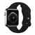 Pulseira Silicone Preto Mandala Estampada Compatível com Apple Watch na internet