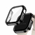 Case Proteção Vidro Flat Preto Compatível Com Apple Watch