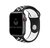 Pulseira Esportiva Furos Preto Branco Compatível com Apple Watch - comprar online