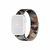 Pulseira Aço Milanes Marrom Camuflado Compatível com Apple Watch - Baú do Viking