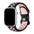 Pulseiras Silicone Furos Duplo Fecho Preto Rosa Compatível com Apple Watch - Baú do Viking