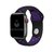 Pulseira Esportiva Furos Preto Roxo Compatível com Apple Watch - comprar online