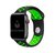 Pulseira Esportiva Furos Preto Verde Compatível com Apple Watch - comprar online