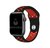 Pulseira Esportiva Furos Preto Vermelho Compatível com Apple Watch - comprar online