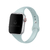 Pulseira Sport Slim Silicone Azul-Turquesa Compatível com Apple Watch - comprar online