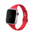 Pulseira Sport Slim Silicone Vermelha Compatível com Apple Watch