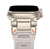 Imagem do Pulseira Silicone Robot Titanium Estelar Compatível com Apple Watch