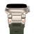 Pulseira Silicone Robot Verde-Militar Compatível com Apple Watch na internet