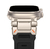 Pulseira Silicone Robot Titanium Preto Compatível com Apple Watch - loja online