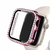 Case Rígida Proteção Brilho 360 Rosa Compatível com Apple Watch