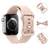 Pulseira Silicone Fluffy Rosa Compatível com Apple Watch - loja online