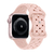 Pulseira Silicone Trançada Rosa Compatível com Apple Watch - comprar online