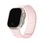 Imagem do Pulseira Elos Silicone Rosa Compatível Com Apple Watch