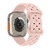 Pulseira Silicone Trançada Rosa Compatível com Apple Watch na internet