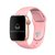 Pulseira Sport Silicone Rosa Antigo Compatível com Apple Watch