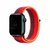 Pulseira Nylon Loop Roxo Vermelho Compatível com Apple Watch - Baú do Viking