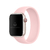 Pulseira Solo Loop Silicone Rosa Compatível Com Apple Watch na internet