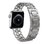 Pulseira Aço Dupla Corrente Prata Compatível com Apple Watch - Baú do Viking