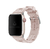 Pulseira Silicone Single Tour Rosa Areia Compatível com Apple Watch