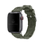 Pulseira Silicone Single Tour Verde-Militar Compatível com Apple Watch