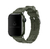 Pulseira Silicone Single Tour Verde-Militar Compatível com Apple Watch - Baú do Viking