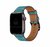 Pulseira Couro Single Tour Azul Compatível com Apple Watch - Baú do Viking