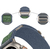 Pulseira Nylon Alpinista Militar Rústica Azul-Indigo Compatível com Apple Watch