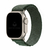 Pulseira Nylon Loop Alpinista Verde Compatível com Apple Watch