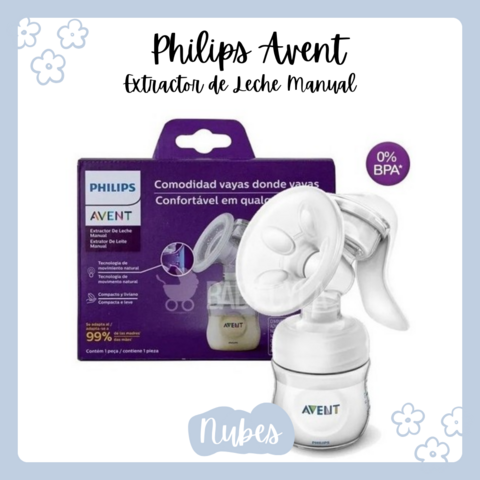 PHILIPS AVENT EXTRACTOR DE LECHE MANUAL