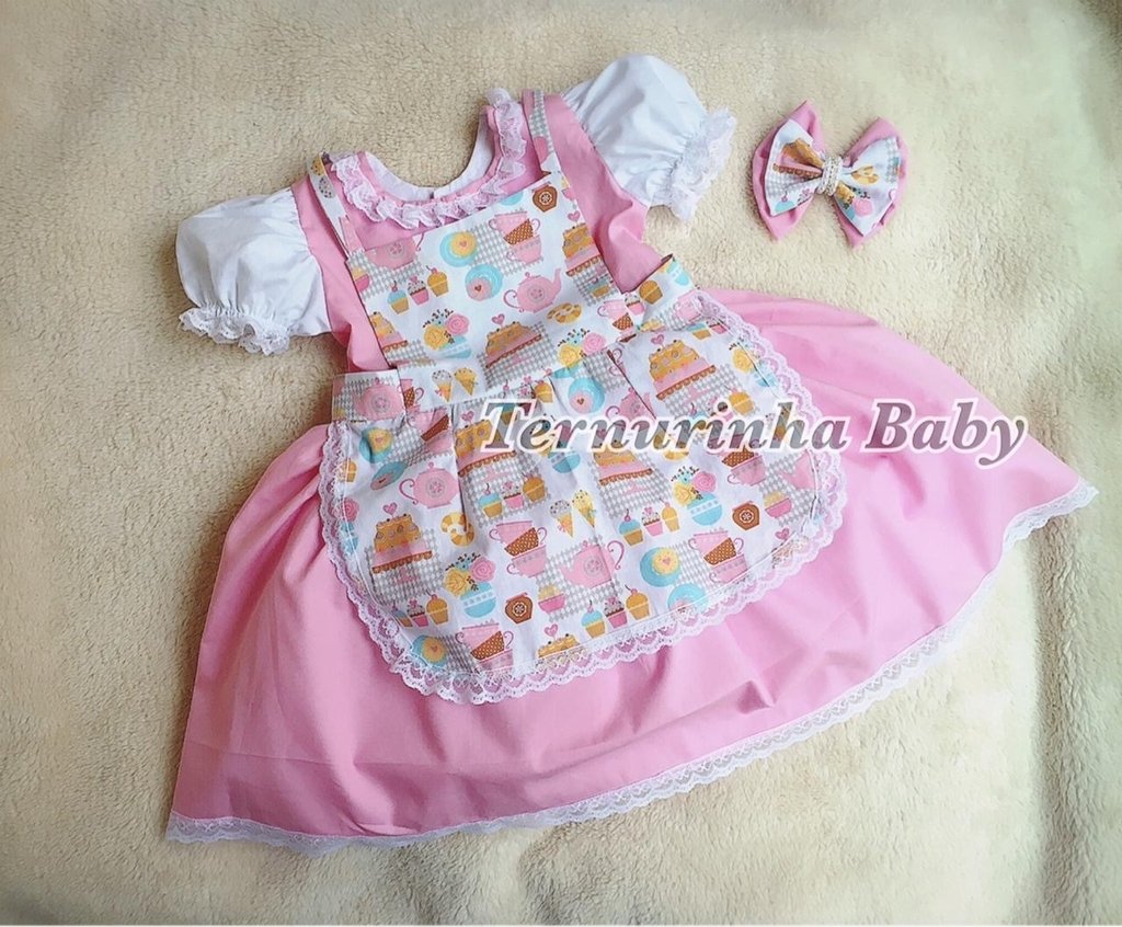 Roupa de hotsell confeitaria infantil
