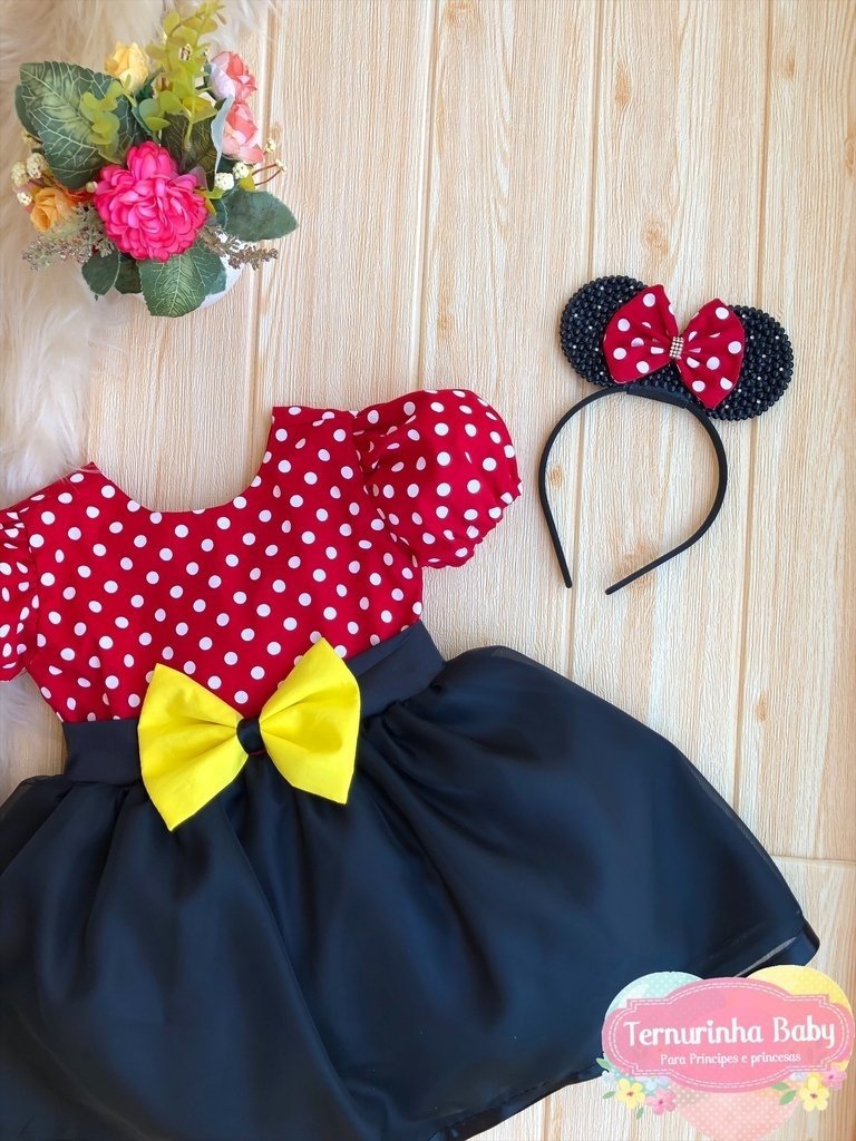 Vestido tal mãe hotsell tal filha minnie