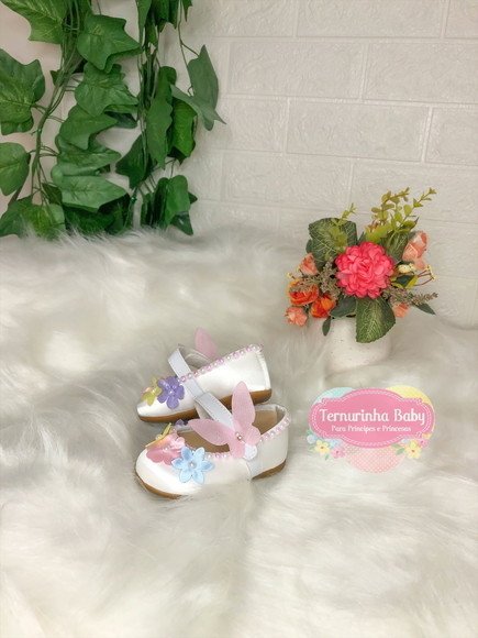 Sapatinho de festa para cheap bebe