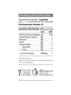 L-CITRULLINE MALATE - comprar online