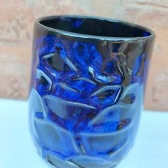 Vaso con forma línea blueandblack - confdefeliz