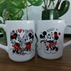 Taza pareja Minnie y Mickey