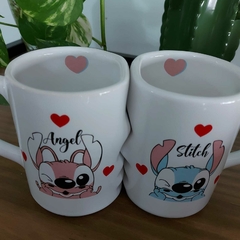 Taza pareja Stitch 3 - comprar online